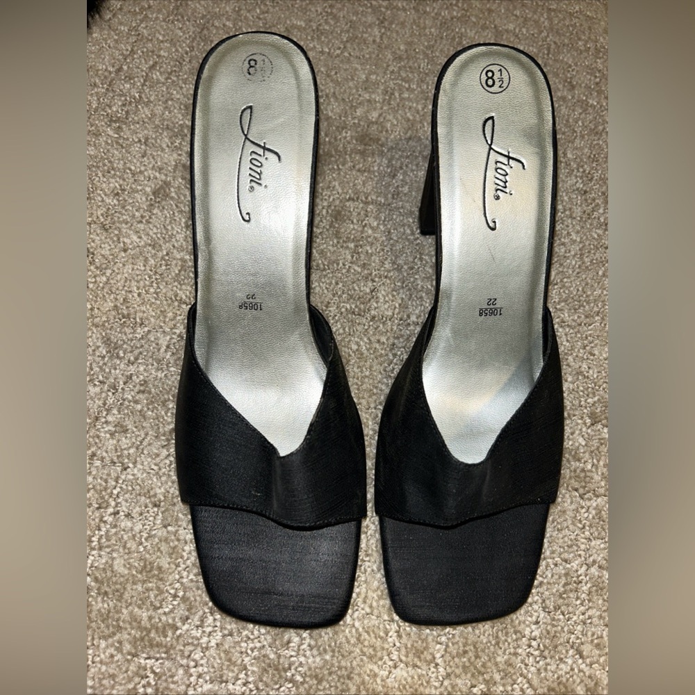 Fioni Women’s 8.5 Heels 3’ Open Toe